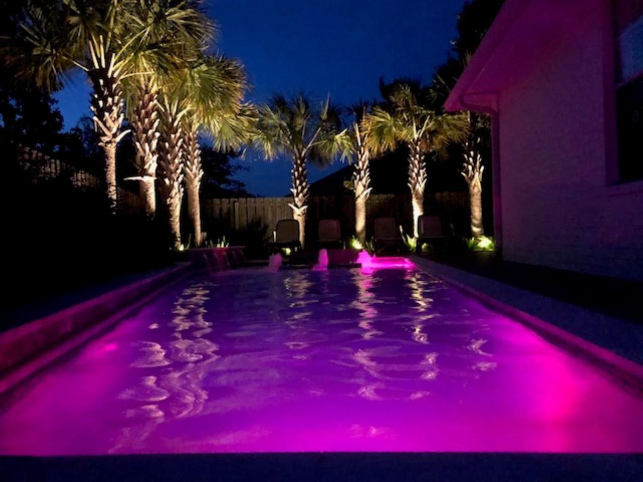 Beautiful Pet Friendly Home! Tropical Pool, Optional Golf Cart & Pool Heat, Minutes To Beach Destin Bagian luar foto